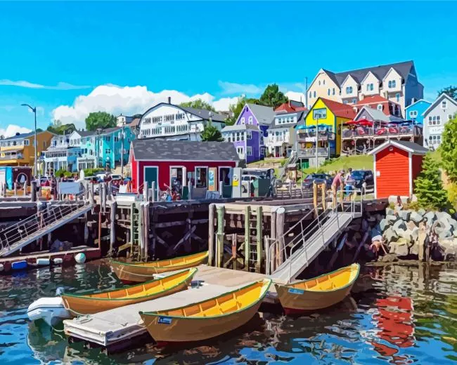 lunenburg canada Diamond Paints Lunenburg Canada Diamond Painting