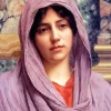 Lycinna By John William Godward Diamond Painting