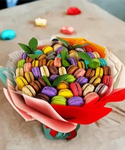 Macaron Bouquet Diamond Painting