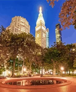 Madison Square Park Diamond Painting