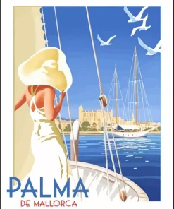 Mallorca Poster Diamond Painting