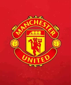 Man United Logo Diamond Painting