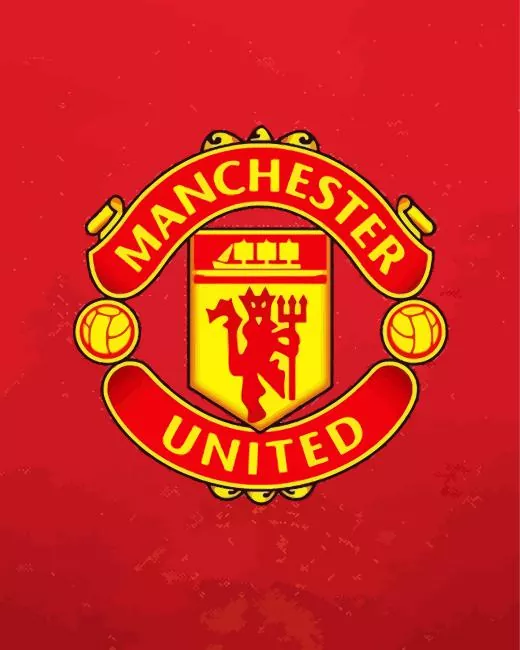 man united logo Diamond Paintings Man United Logo Diamond Painting