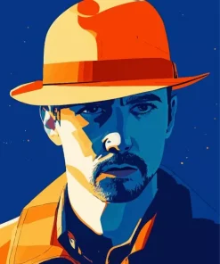 Man With A Hat Diamond Painting