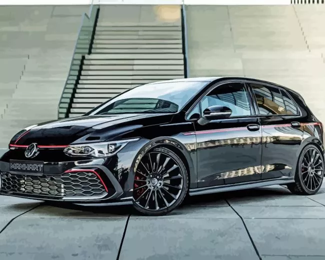 manhart golf gti Diamond Paintings Manhart Golf GTI Diamond Painting