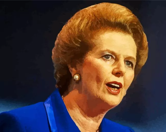 margaret hilda thatcher Diamond By Numbers Margaret Hilda Thatcher Diamond Painting