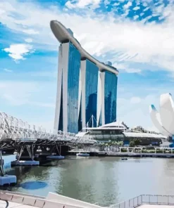 Marina Bay Sands Singapore Diamond Painting