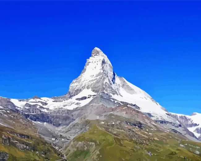 matterhorn mountain Diamond Paintings Matterhorn Mountain Diamond Painting