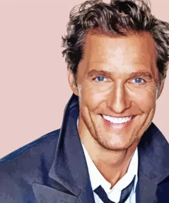 Matthew McConaughey Actor Diamond Painting