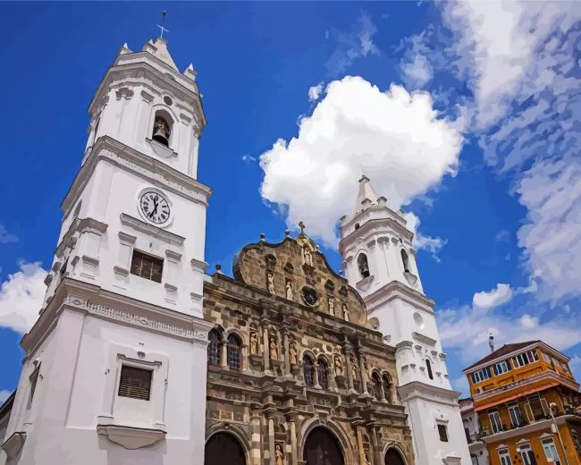 metropolitan cathedral panama Diamond Paintings Metropolitan Cathedral Panama Diamond Painting
