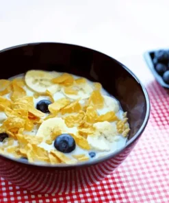 Milk And Cereal Diamond Painting