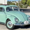 Mint Beetle Car Diamond Painting