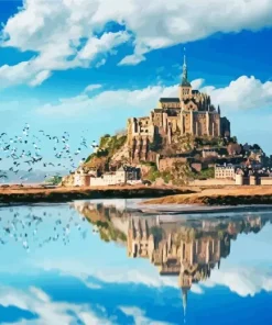 Mont Saint Michel France Diamond Painting