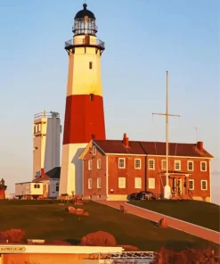 Montauk Lighthouse Museum Diamond Painting
