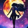 Moon Woman Diamond Painting