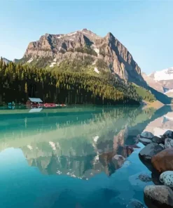 Morning Lake Canada Diamond Painting