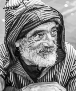 Moroccan Old Man Diamond Painting
