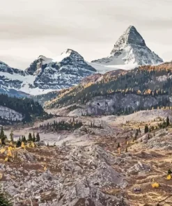 Mount Assiniboine Canada Diamond Painting