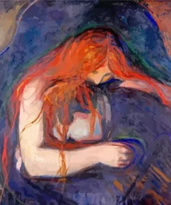 Munch The Vampire Diamond Painting