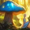 Mushroom Fairy Diamond Painting