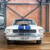 Mustang White And Blue Diamond Painting