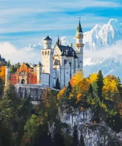 Neuschwanstein Castle Diamond Painting