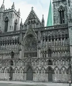 Nidaros Cathedral Diamond Painting