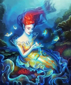 Nudibranch Mermaid Diamond Painting