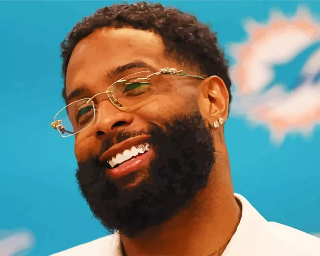 odell beckham jr Diamond Paintings Odell Beckham Jr Diamond Painting