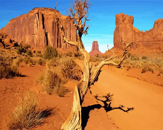 oljato monument valley arizona Diamond Dotz Oljato Monument Valley Arizona Diamond Painting