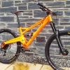 Orange Mountain Bike Diamond Painting