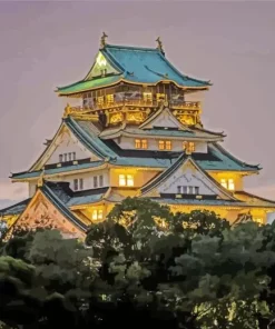 Osaka Castle Diamond Painting