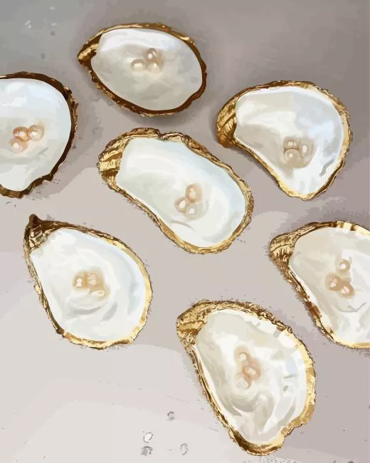 oyster pearls Diamond Paintings Oyster Pearls Diamond Painting