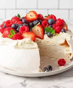 Pavlova Dessert Diamond Painting