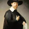 Portrait Of Marten Looten Diamond Painting