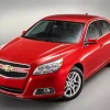 Red Chevrolet Malibu Diamond Painting
