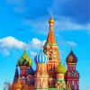 Saint Basils Cathedral Moscow Diamond Painting