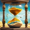 Sand Clock Art Diamond Painting