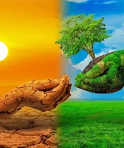 Save The Planet Earth Diamond Painting