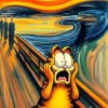 Scream Cat Diamond Painting