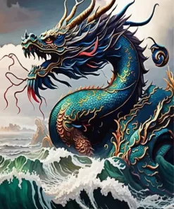 Sea Dragon China Diamond Painting