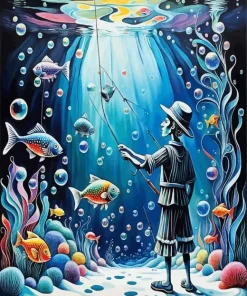 Sea Floor Art Diamond Painting