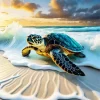 Sea Turtle Diamond Painting