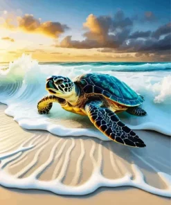 Sea Turtle Diamond Painting