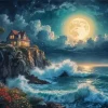 Sea Waves Art Diamond Painting