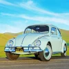 Seafoam Green VW Bug Diamond Painting
