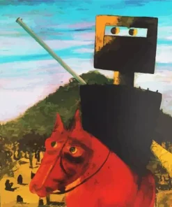 Sidney Nolan Ned Kelly Diamond Painting
