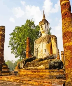 Sukhothai Historical Park Diamond Painting