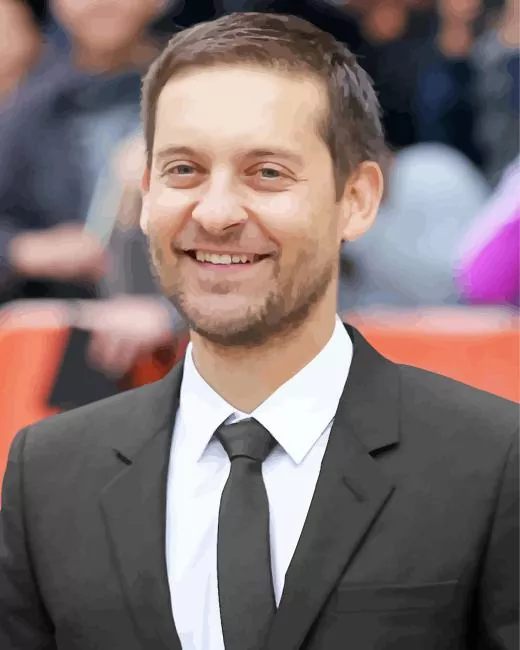 tobey maguire Diamond By Numbers Tobey Maguire Diamond Painting