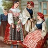 Traditional Lithuanian Women Diamond Painting